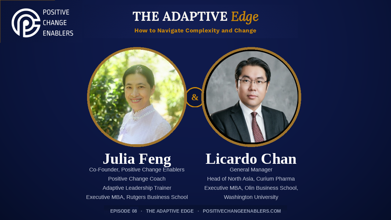 Licardo Chan on The Adaptive Edge Podcast