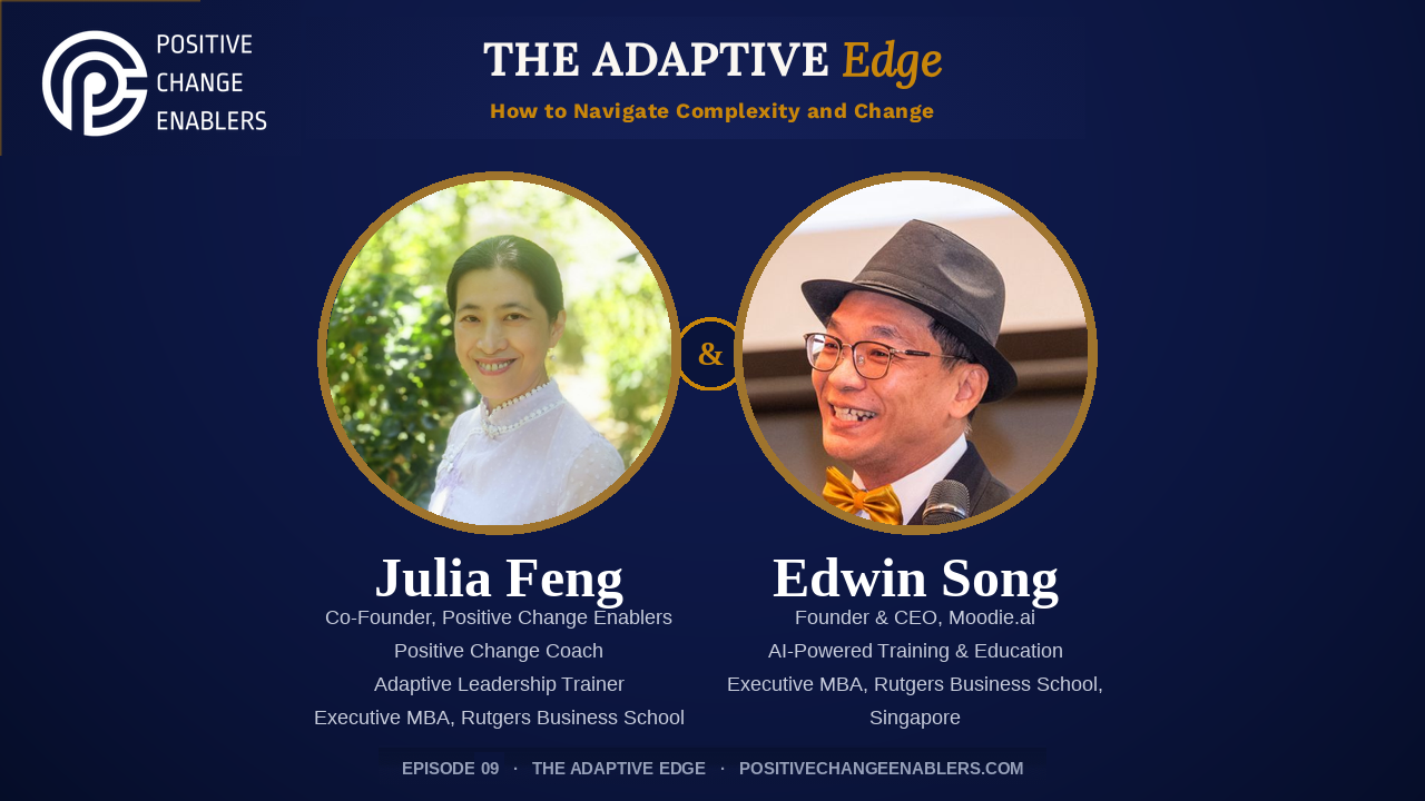 Edwin Song on The Adaptive Edge Podcast