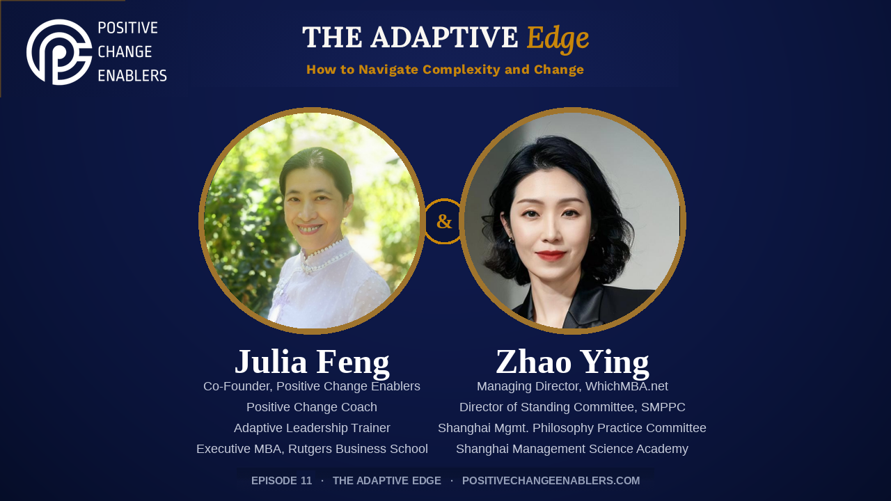 Zhao Ying on The Adaptive Edge Podcast