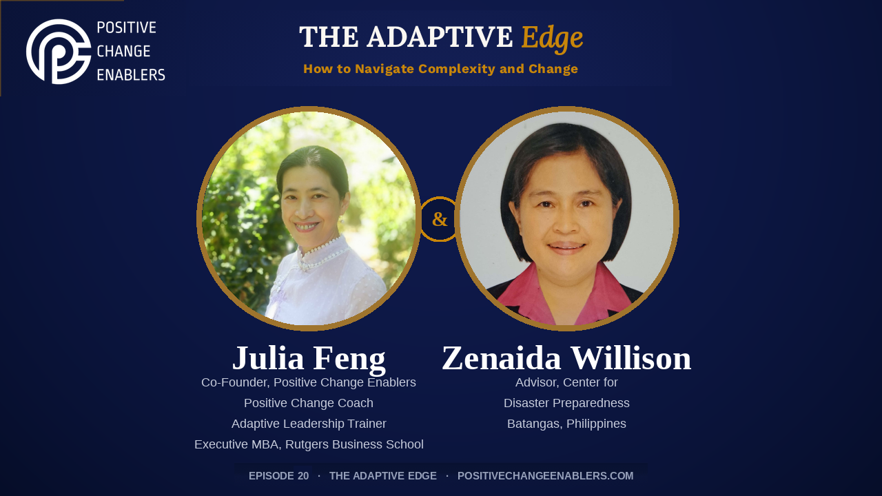 Zenaida Willison on The Adaptive Edge Podcast
