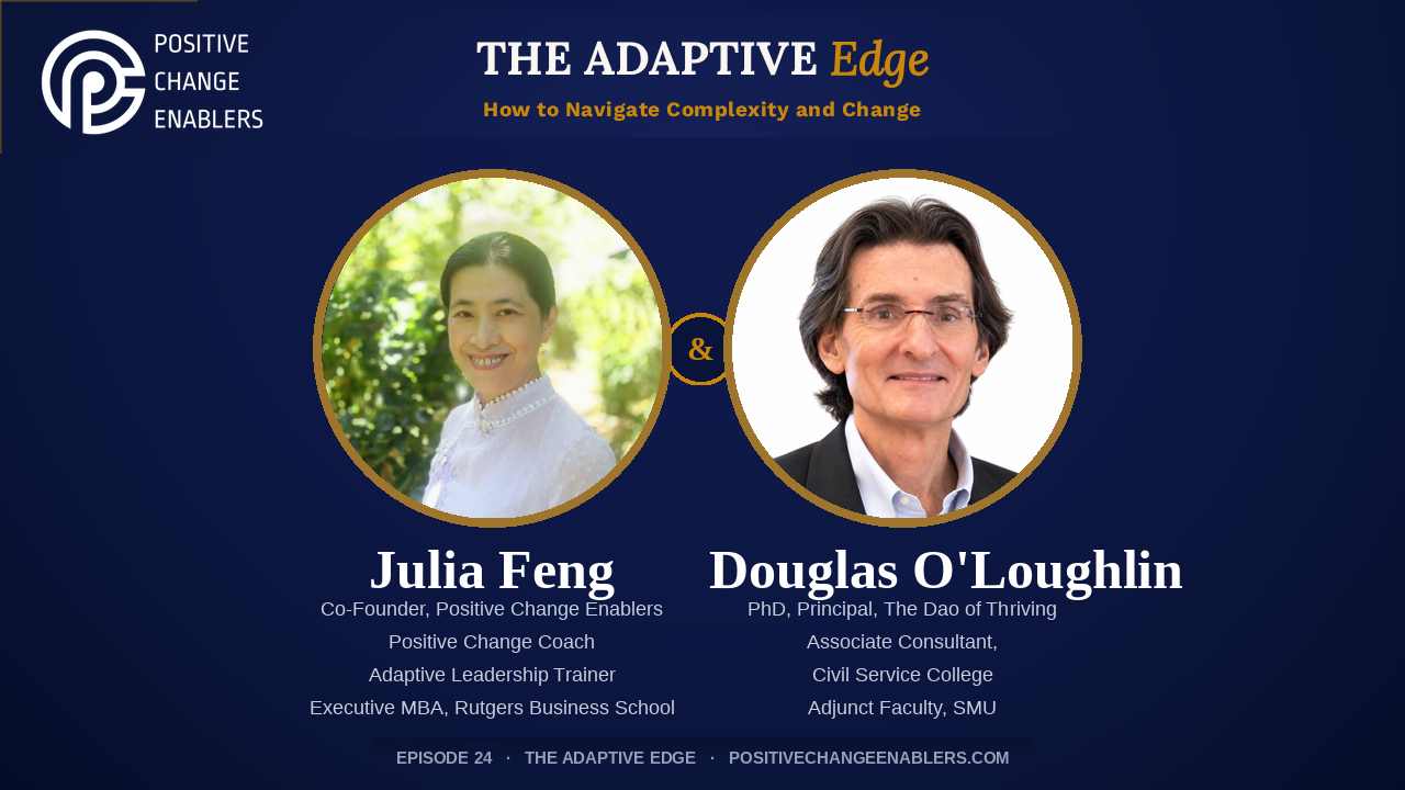 Douglas O&rsquo;Loughlin on The Adaptive Edge Podcast